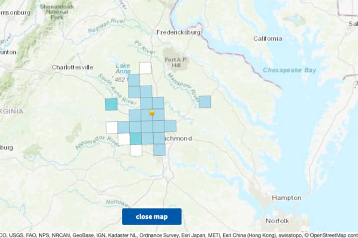 2.1 Magnitude Earthquake Rattles Virginia