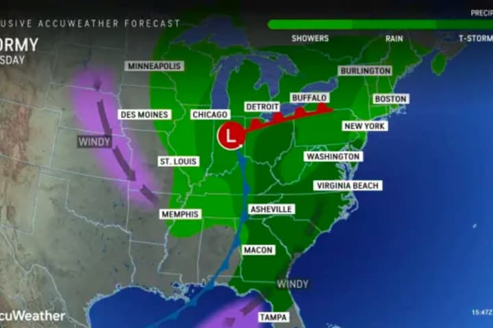 Days Of Heavy Rain With Coastal Flooding Coming To NJ, PA: Forecasters