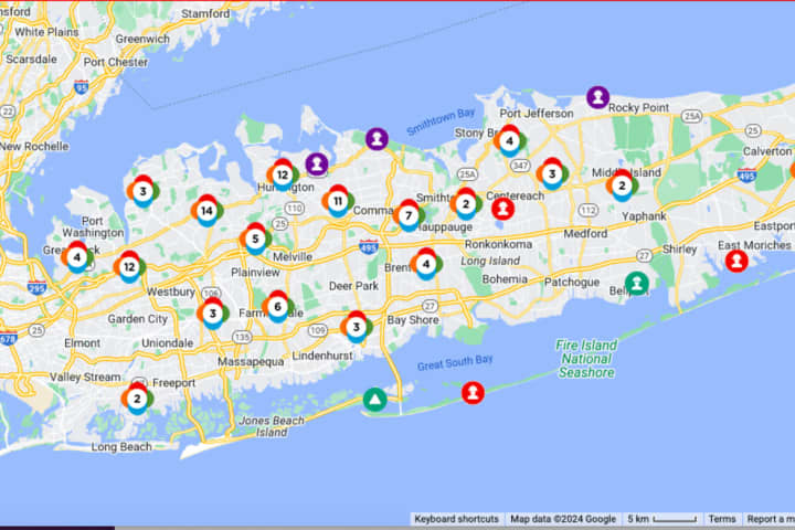 Storm: Strong Winds Knock Out Power To Thousands On Long Island