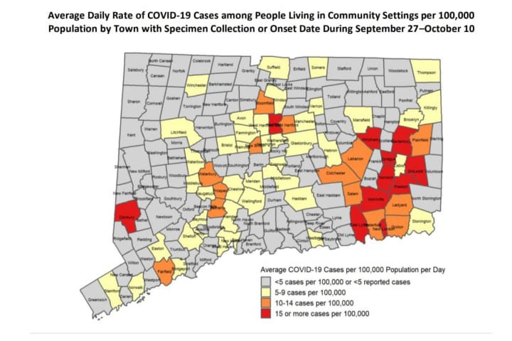 COVID-19: Nearly A Dozen Communities Considered High-Risk For Infection
