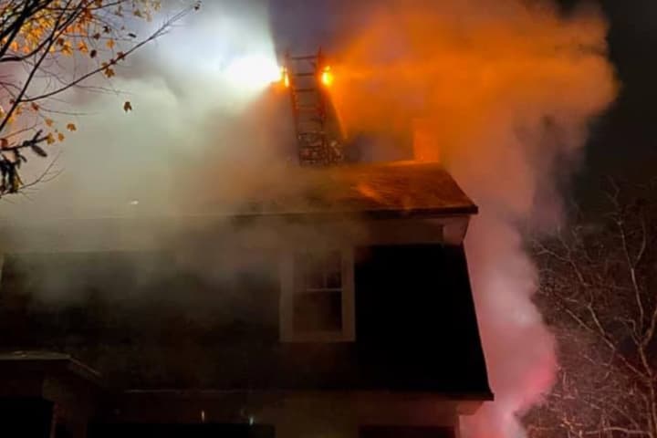 PHOTOS: Fire Rips Through Home Wednesday Night