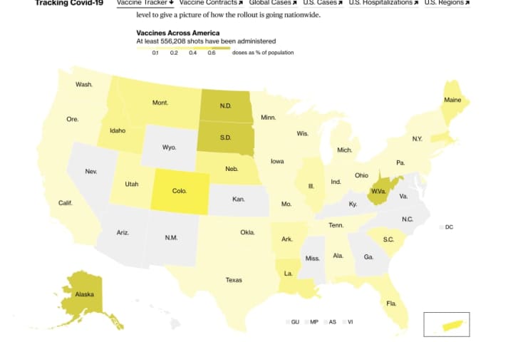 How Many Have Been Vaccinated In Your State? COVID-19 Vaccination Tracker