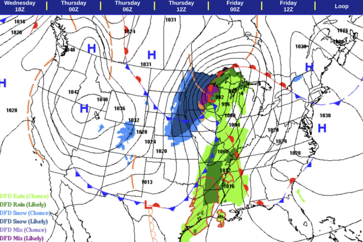 Christmas Storm's Arrival Pushed Back; Snow May Fall Christmas Night