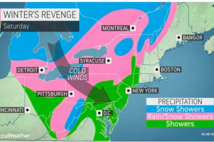 System Bringing Showers, Storms, Snow In Some Spots Will Be Followed By Temperature Plunge