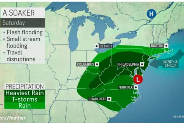Rain, Gusty Winds Will Dampen First Half Of Weekend; Here's Brand-New Outlook For Mother's Day