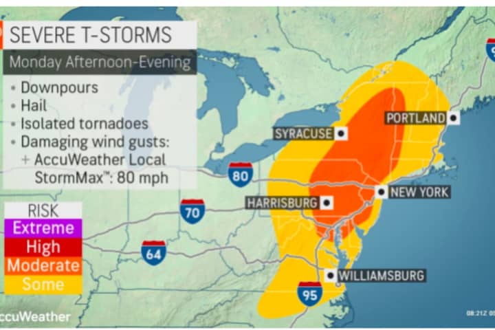 Gusty Storms With Strong Winds Could Cause Power Outages, Central Hudson Warns