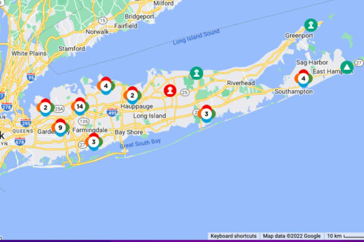 Storm With Gusty Winds Knocks Out Power On Long Island
