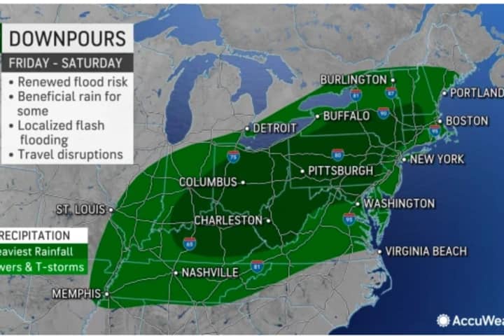Separate Rounds Of Storms Will Bring Drenching Downpours To Region