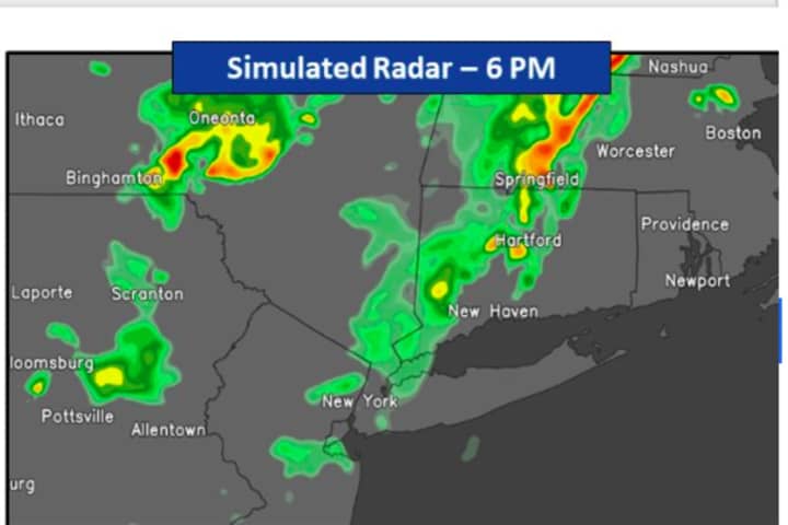 Here's Latest Time Frame For Scattered Storms As Cold Front Approaches Region