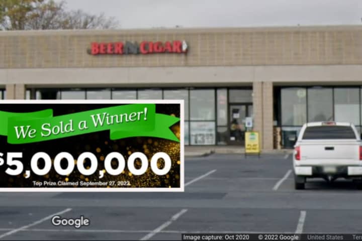 $5 Million Top Prize Winning Scratch-Off Ticket Sold In Central Pennsylvania