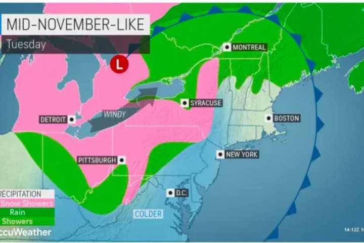 Snow Joke! These Parts Of Northeast Could See Some White Stuff As Winterlike Cold Arrives