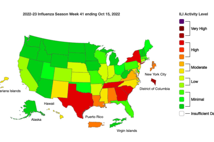 Winter Is Coming: Flu Cases Rapidly Rising Nationwide Just One Month Into Fall Season
