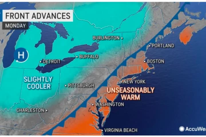 Here's Timing For Cold Front Bringing Change To Region, Latest On Storm Brewing In Atlantic