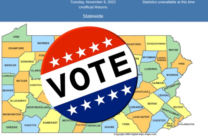 Here's Where To Find Central Pennsylvania Election Returns, PA Board Of Elections Says