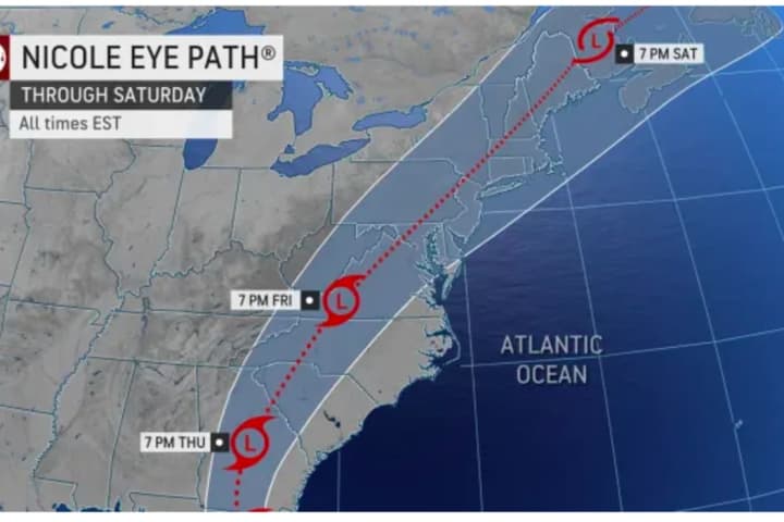 Nicole Expected To Become Hurricane, Bring Drenching Rain, Gusty Winds To Northeast