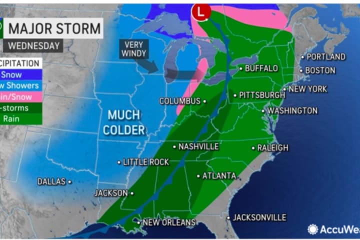 New Round Of Wet Weather Will Be Followed By Effects Of Major Midwest Storm In Northeast