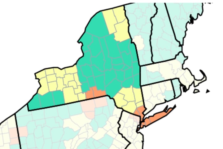 COVID-19: CDC Now Recommends Indoor Mask-Wearing In These 9 NY Counties