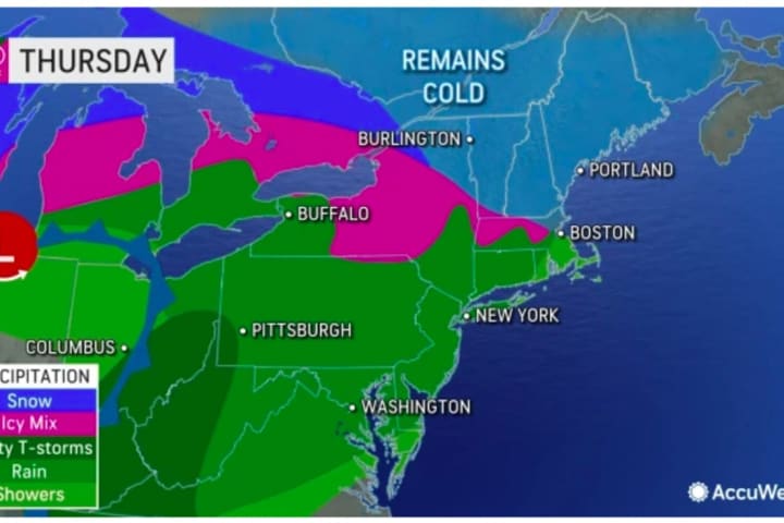 Eye On The Storm: Complex System Will Bring Mix Of Rain, Sleet, Snow