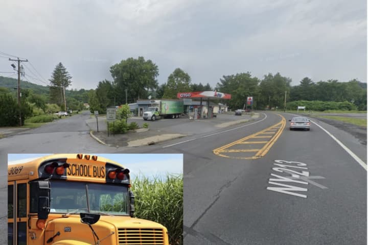School Bus Crash: 3 Kids Hospitalized In Rosendale