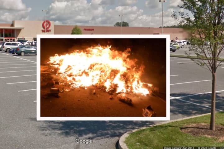 Burning Pile Of Trash Found At Target In Central PA
