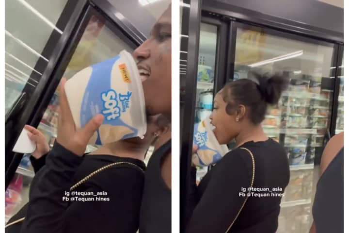 Tasteless Stunt Sends Ice Cream Licking VA Couple Into Internet's Most Hated