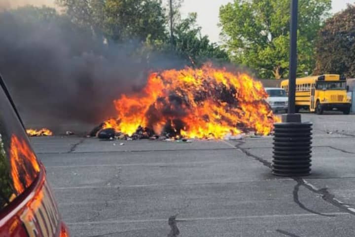 Burning Pile Of Garbage At Church In Central PA: Authorities (PHOTOS)