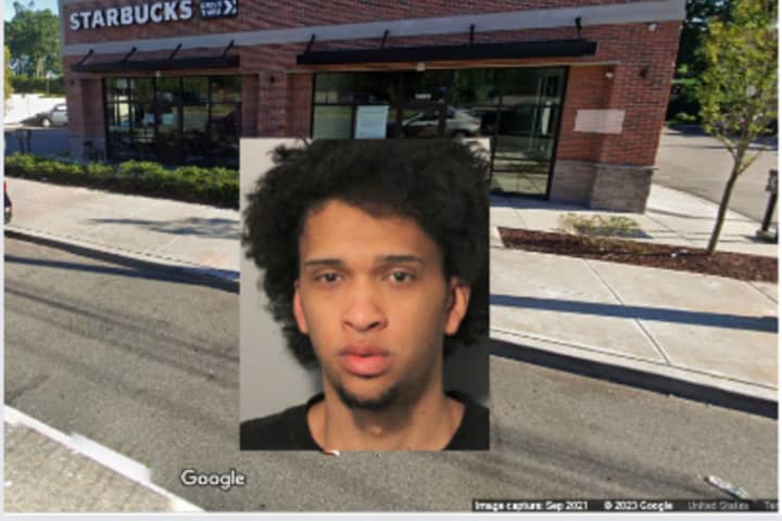 New Update -  Long Island Starbucks Robbery: Suspect Nabbed After Victim Thrown Off Mercedes