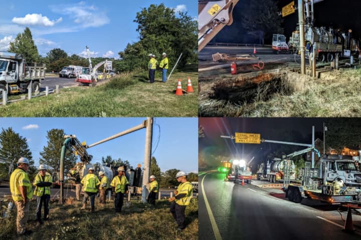 Lanes Slowly Reopening As Crews Work To Repair Damaged Gas Line In Carroll County