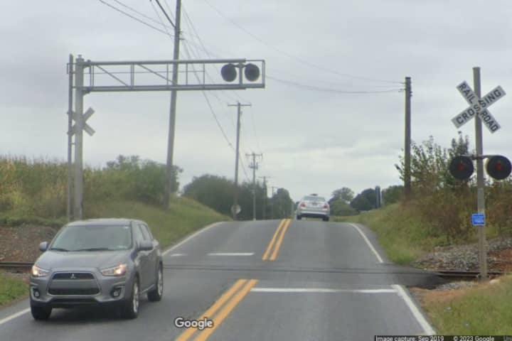 Man's Car Struck By Train, Pushed 200 Feet, Police In Lancaster County Say