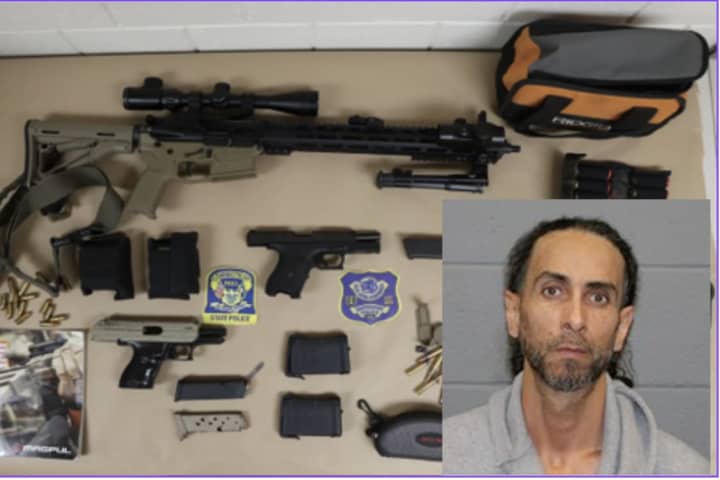 Waterbury Man Convicted Felon Busted With Illegal Guns, Ammunition, Police Say