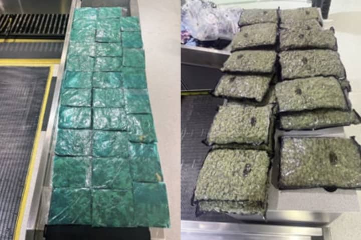 Border Patrol Officers Intercept 32-Pound Load Of Pot Heading To London Through BWI Airport