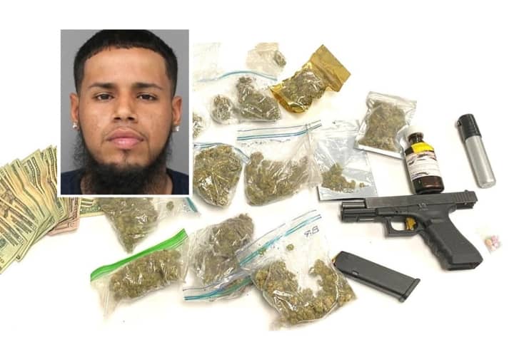 Little Ferry PD: Loaded Gun, Drugs Found After Suspended Driver Makes Illegal Turn
