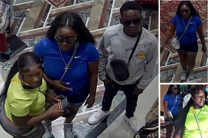 Police Seek Trio Accused Of Stealing $2,000 Worth Of Merchandise From Manhasset Store