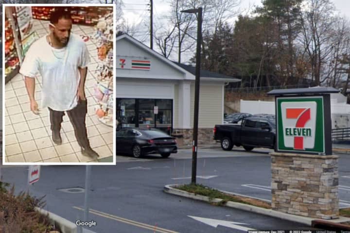 Police Seek Man Accused Of Stealing Woman's Pocketbook From Car Outside Oyster Bay 7-Eleven