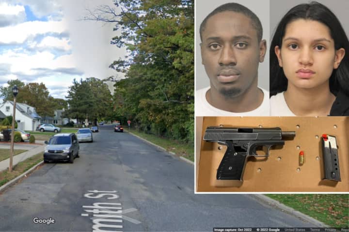 Duo Busted With Loaded Gun During Traffic Stop On Long Island, Police Say