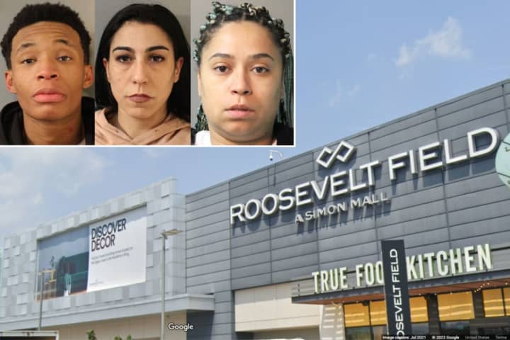 Officer Thrown From Car As Shoplifters' Getaway Driver Flees Long Island Mall, Police Say