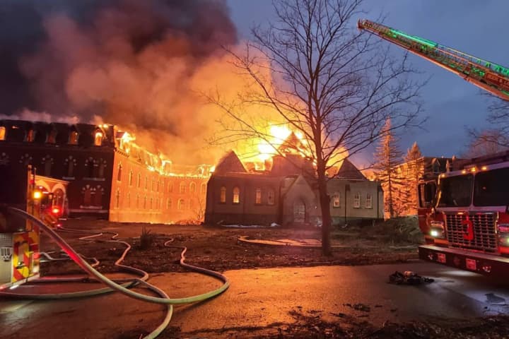 'We Lost A Treasure': Intense Fire Tears Through Historic Former School Building In Albany