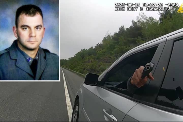 Gunman In NY Trooper Shooting ID'd As 32-Year-Old Parolee; Incident Captured On Bodycam