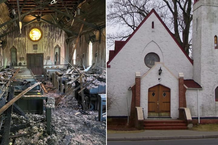 'Catastrophic' Fire Destroys 150-Year-Old Church In Central Islip