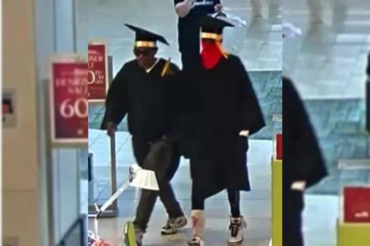 Duo Steals $37K Worth Of Bags From Long Island Louis Vuitton Wearing Graduation Caps, Gowns
