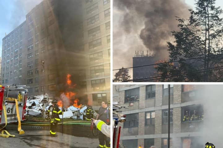 Blaze Damages 12-Story Vacant Building On Old Hospital Property In Port Chester
