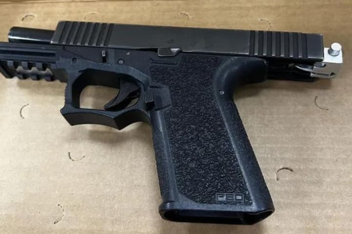 Combative 20-Year-Old Busted With 'Ghost' Gun During Halfmoon Traffic Stop, Police Say