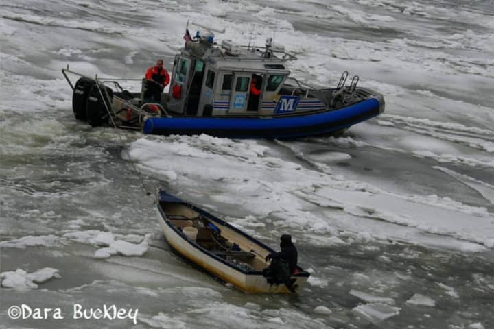 Water Rescue: Clammer Spends Hours Stuck In Ice In Shirley