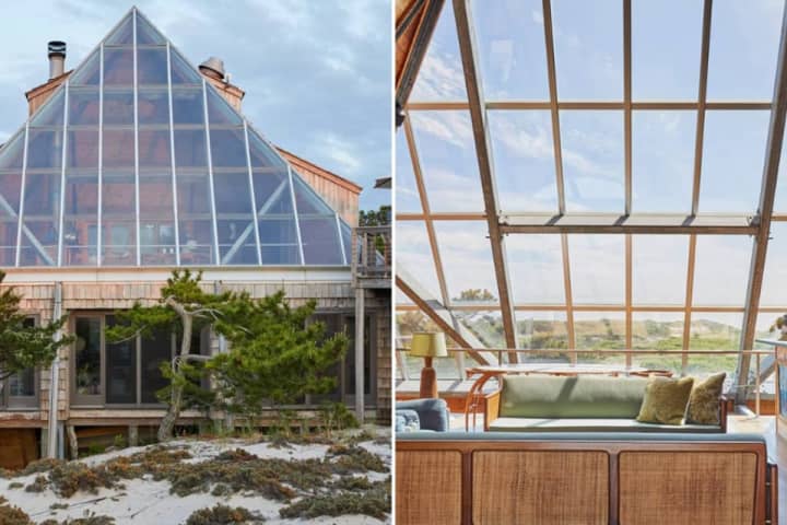 $4.2M Pyramid House On Fire Island Promises ‘Sophisticated Yet Unpretentious’ Living