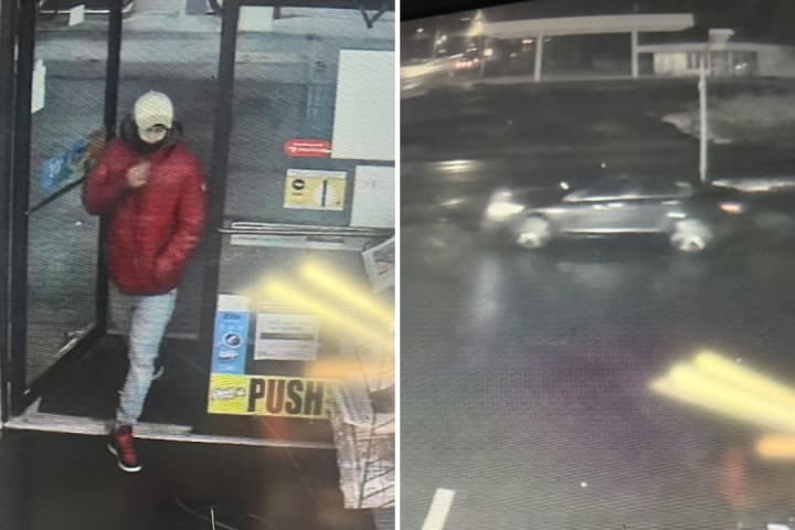 Man Uses 'Implied Weapon' To Rob CT Gas Station: Suspect At Large