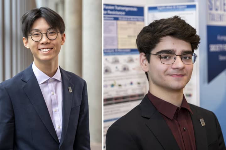 2 HS Students From Ossining, Irvington Place In Top 10 Of Prestigious Regeneron Competition