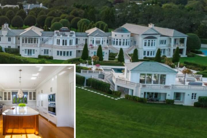 'Rare' 13 Bed, 19 Bath Long Island Mansion Designed By Renowned Architect Lists For $52M