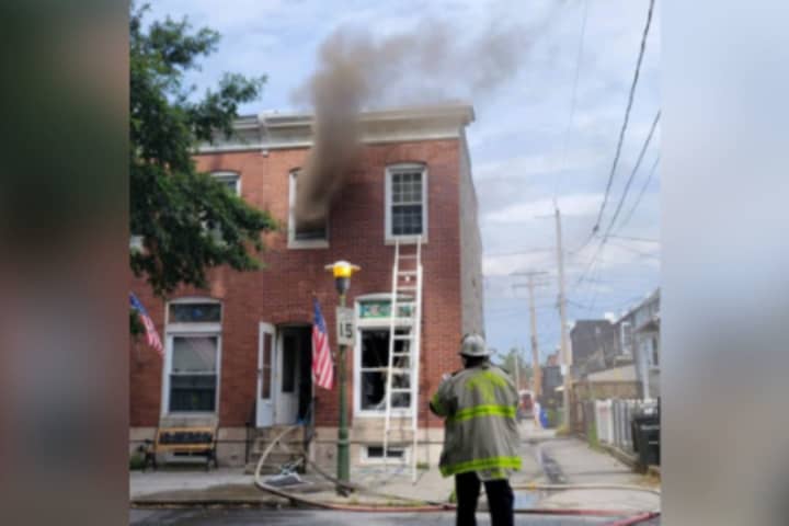 Firefighter Injured Extinguishing Baltimore House Fire