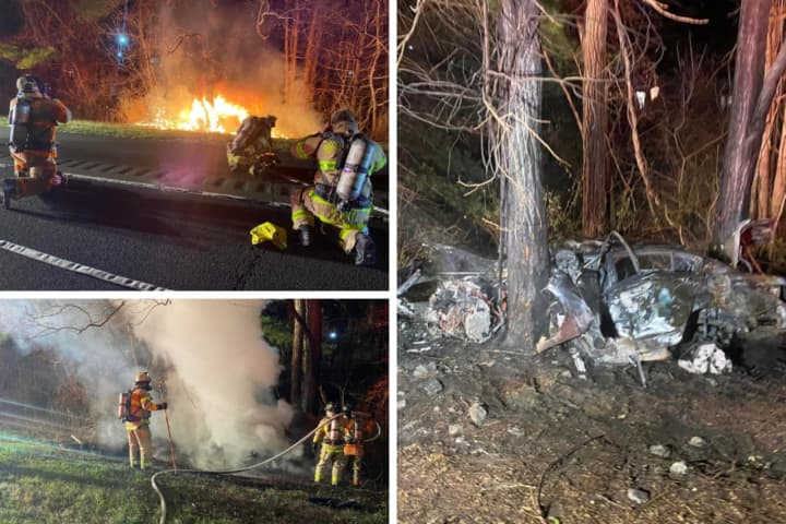 Off-Duty Hudson Valley Firefighter Saves Woman From Burning Alive In Car Fire