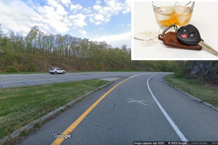 Drunk Driver Nabbed After Parking In Middle Of Entrance Ramp In Northern Westchester: Police